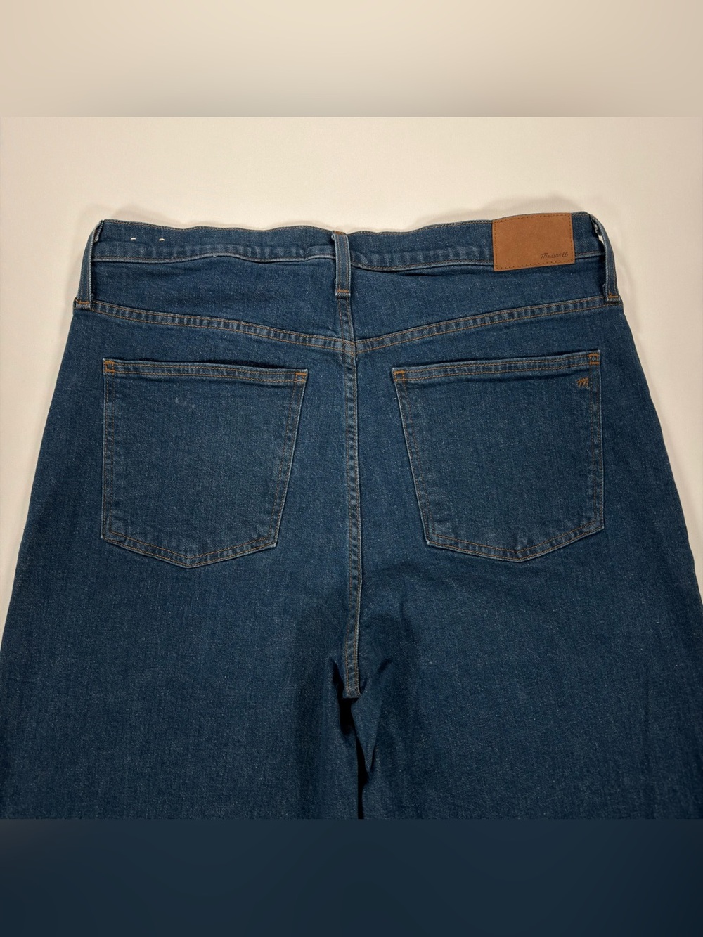 Madewell The Perfect Vintage Wide Leg Jeans Womens Size 32 High Rise Denim 32x30 - Picture 10 of 15